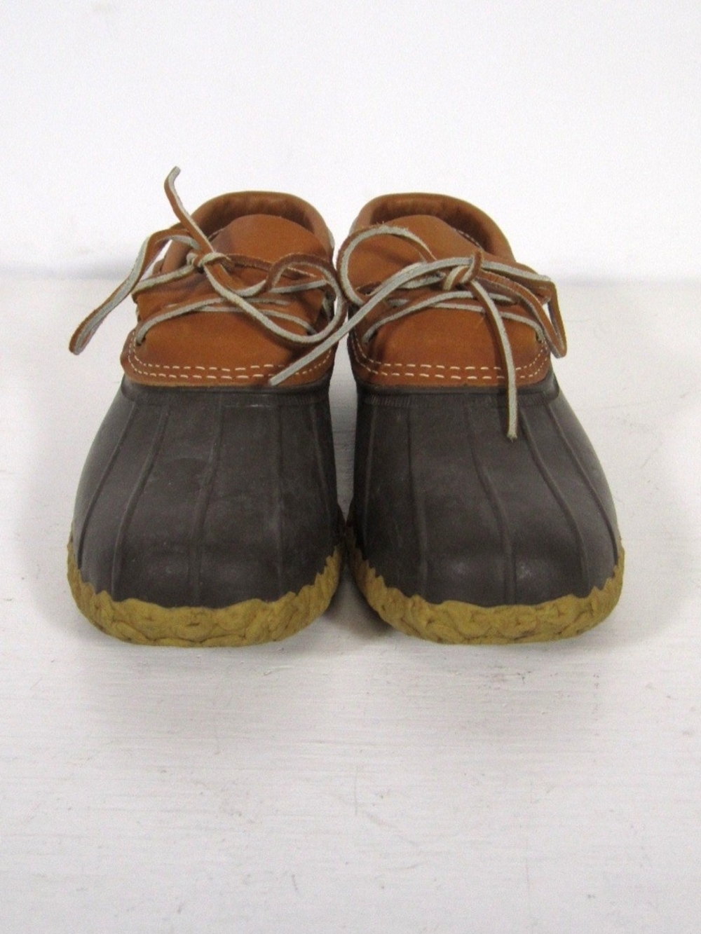 Vintage L.L. Bean Womens Brown and Tan Moc Waterproof Boots